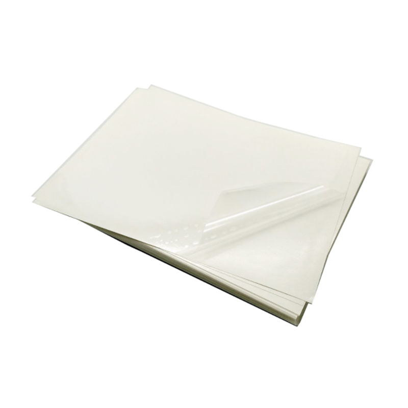 36 um prozirna PET folija / ljepilo koje se može ukloniti / 60 g podstava od bijelog stakla