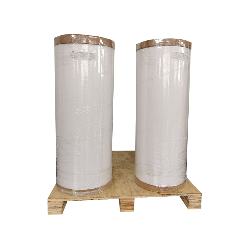 75 um Matt bijeli vinil Yupo PP/ ljepilo s otapalom / 60 g bijeli staklolin podstava