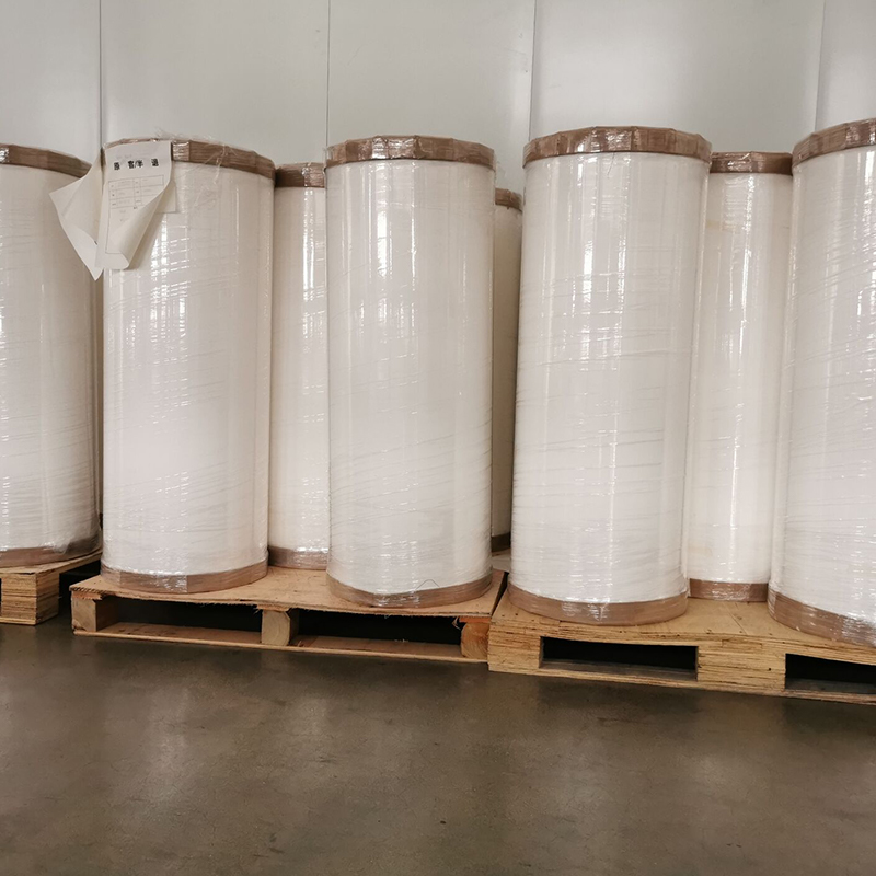 25um svijetlo bijelo PET/akrilno ljepilo s otapalom/80g bijela podstava