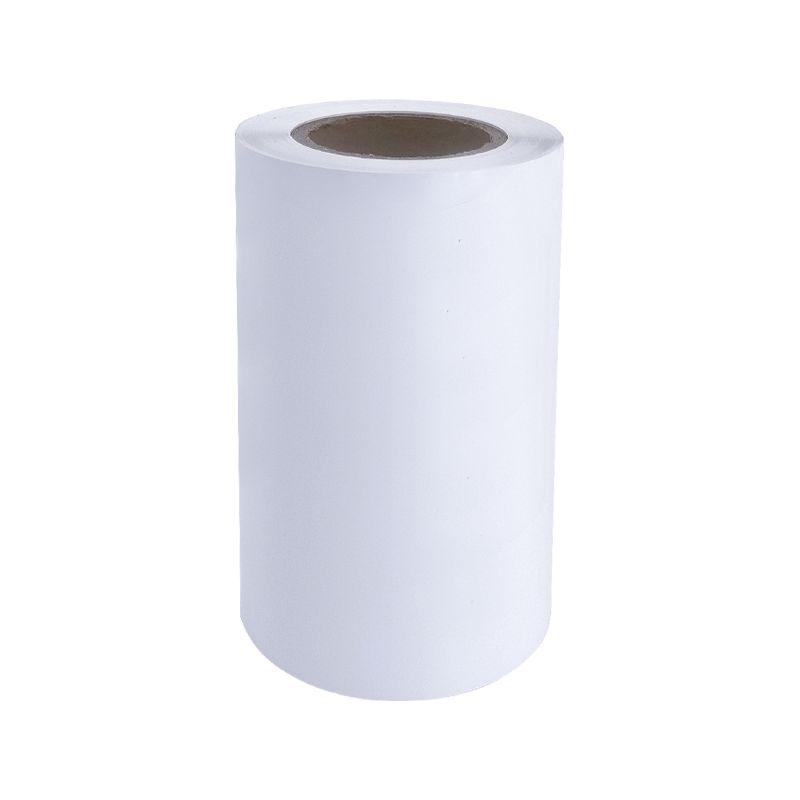 25um svijetlo bijela aluminizirana PET folija ljepljiva papirna naljepnica za gume 