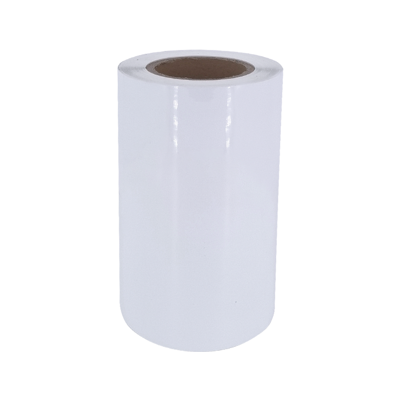 25um svijetlo bijela aluminizirana PET folija ljepljiva papirna naljepnica za gume 