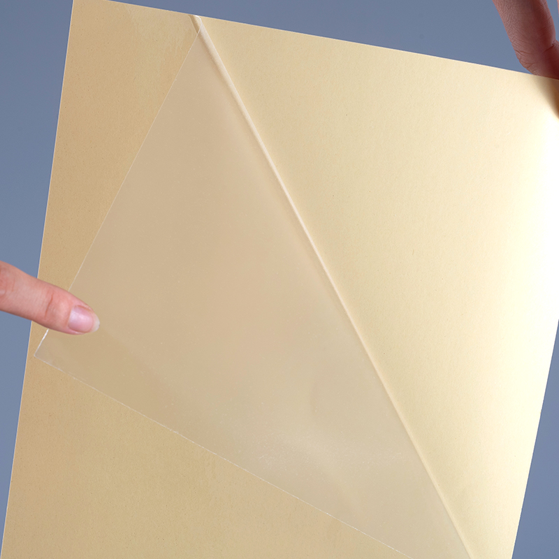 Prozirna samoljepljiva poliesterska folija od 50 mikrona, vinilna naljepnica s ispisom naljepnica, velika rola