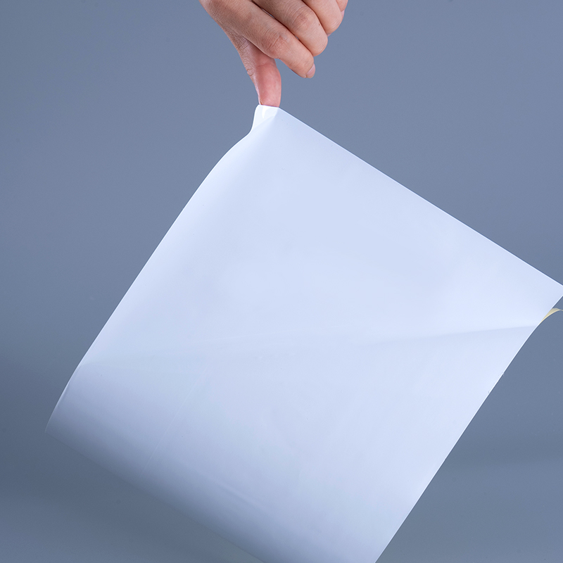 25mic Gloss PET Vinyl Film Materijali za naljepnice s akrilnom ljepljivom velikom rolom za inkjet ispis