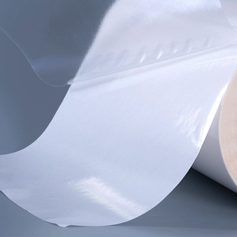 Prozirna samoljepljiva poliesterska folija od 50 mikrona, vinilna naljepnica s ispisom naljepnica, velika rola