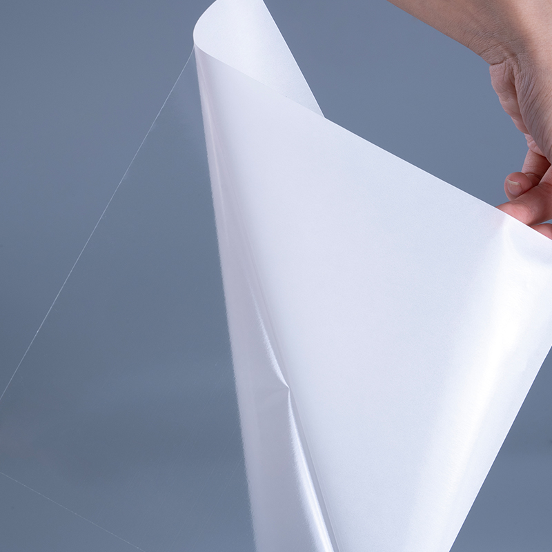 Prozirna samoljepljiva poliesterska folija od 50 mikrona, vinilna naljepnica s ispisom naljepnica, velika rola