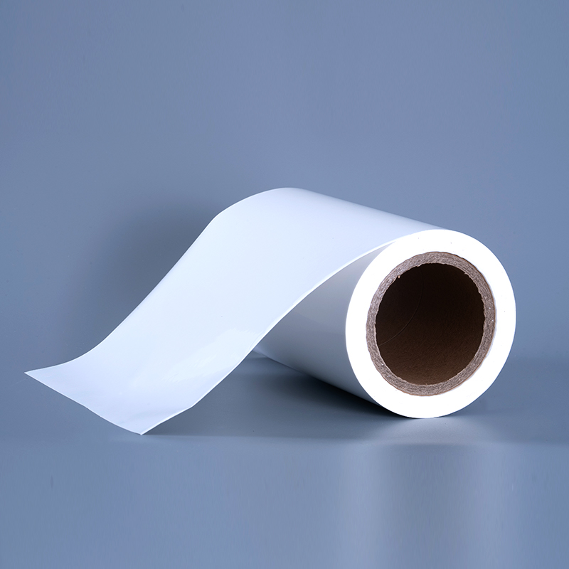 25mic Gloss PET Vinyl Film Materijali za naljepnice s akrilnom ljepljivom velikom rolom za inkjet ispis