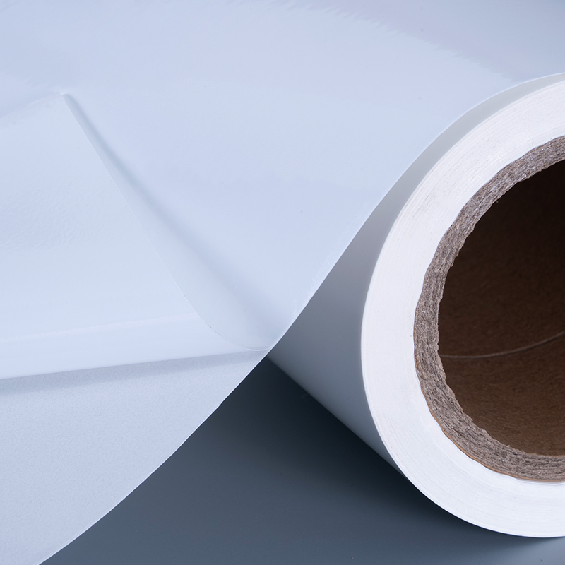 25mic Gloss PET Vinyl Film Materijali za naljepnice s akrilnom ljepljivom velikom rolom za inkjet ispis