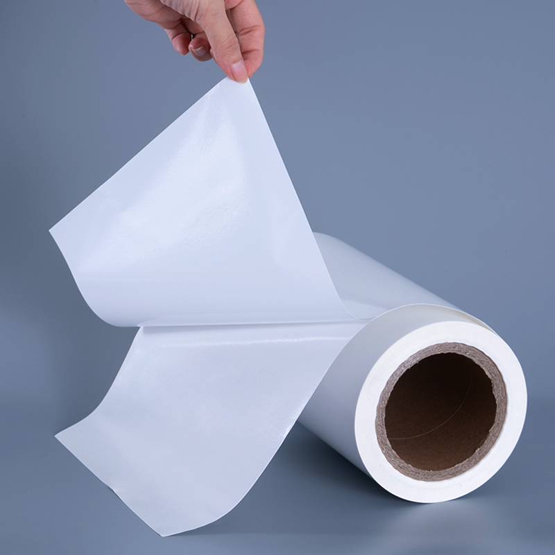 25mic Gloss PET Vinyl Film Materijali za naljepnice s akrilnom ljepljivom velikom rolom za inkjet ispis