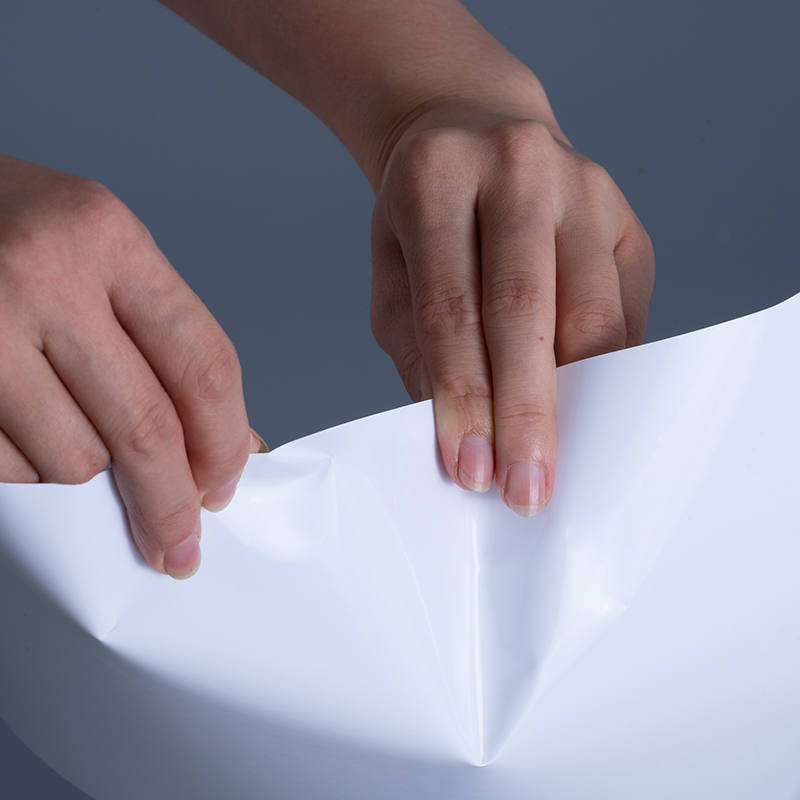 25mic Gloss PET Vinyl Film Materijali za naljepnice s akrilnom ljepljivom velikom rolom za inkjet ispis