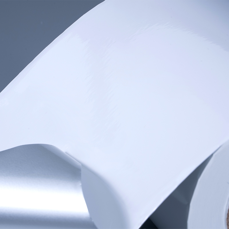 25mic sjajna bijela samoljepljiva poliesterska folija s akrilnim ljepilom na bazi vode za inkjet ispis