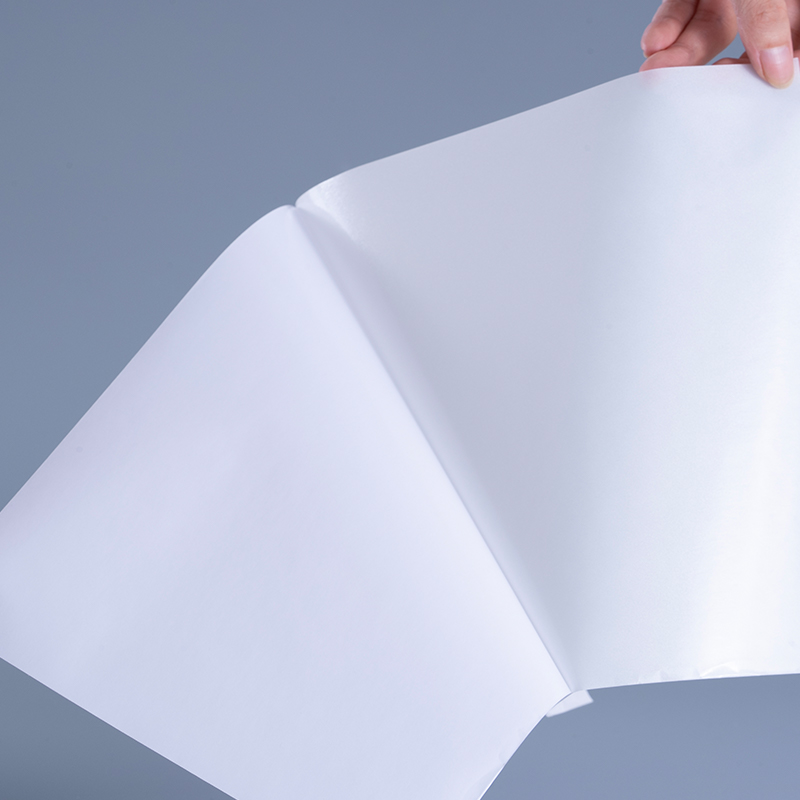 Samoljepljivi sjajni bijeli inkjet foto papir za ispis